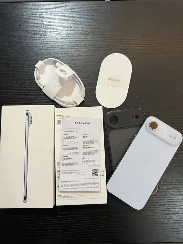 iPhone Air Sky Blue 256GB Resmi iBox Baru Beli 1 Bulan Istimewa