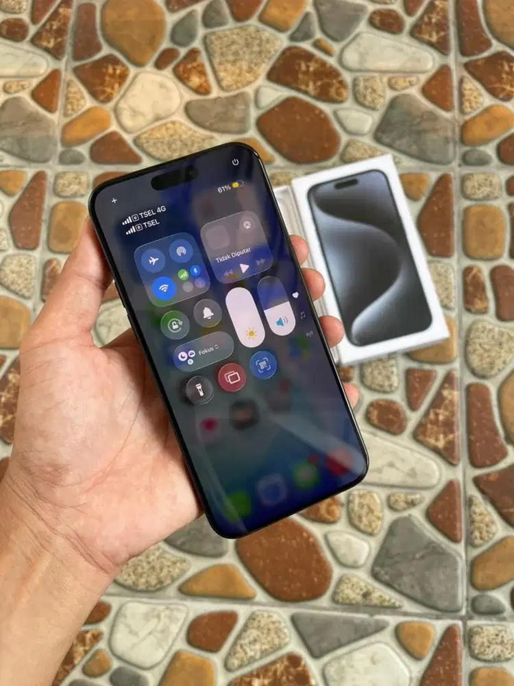 iPhone 15 Pro Max 256gb Blue Dual Sim Fisik