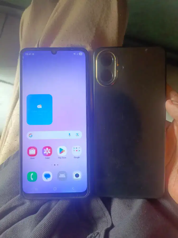 Samsung A07 Ram 4+4/64 siap di antar