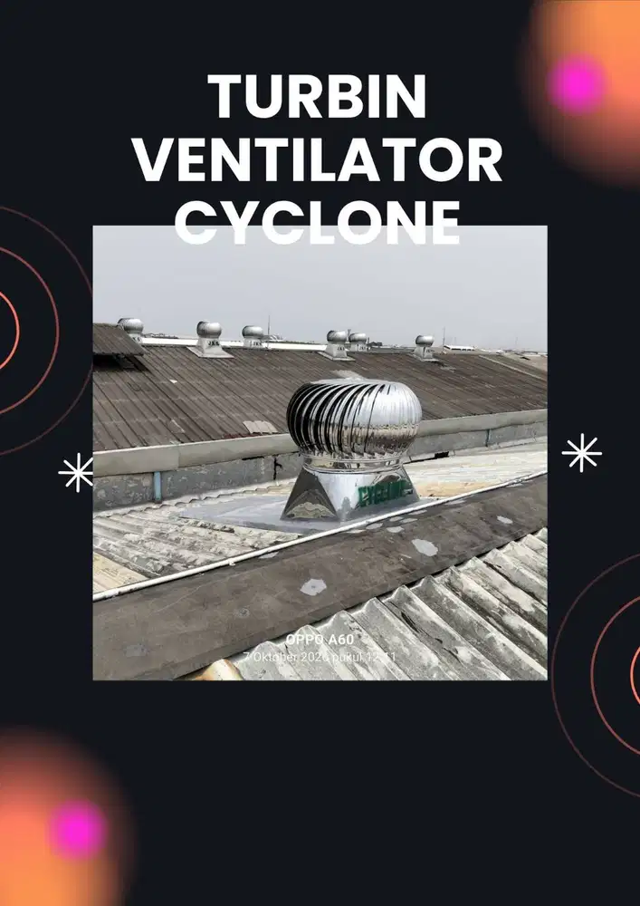 Turbin Ventilator Pabrik Kirim Tangerang
