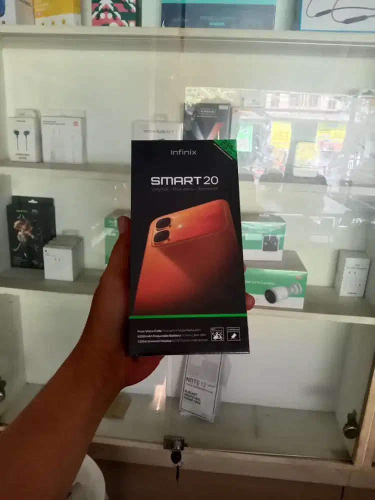 [ Fast respon WA ] Infinix Smart 20 4+4/256 Garansi resmi 1thn