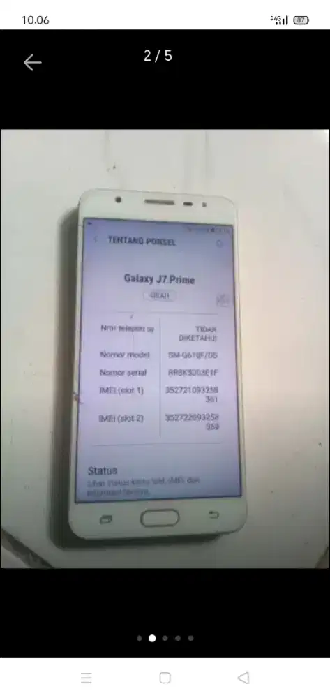 Samsung J7 prime ram 3/32.masih normal dipakenya