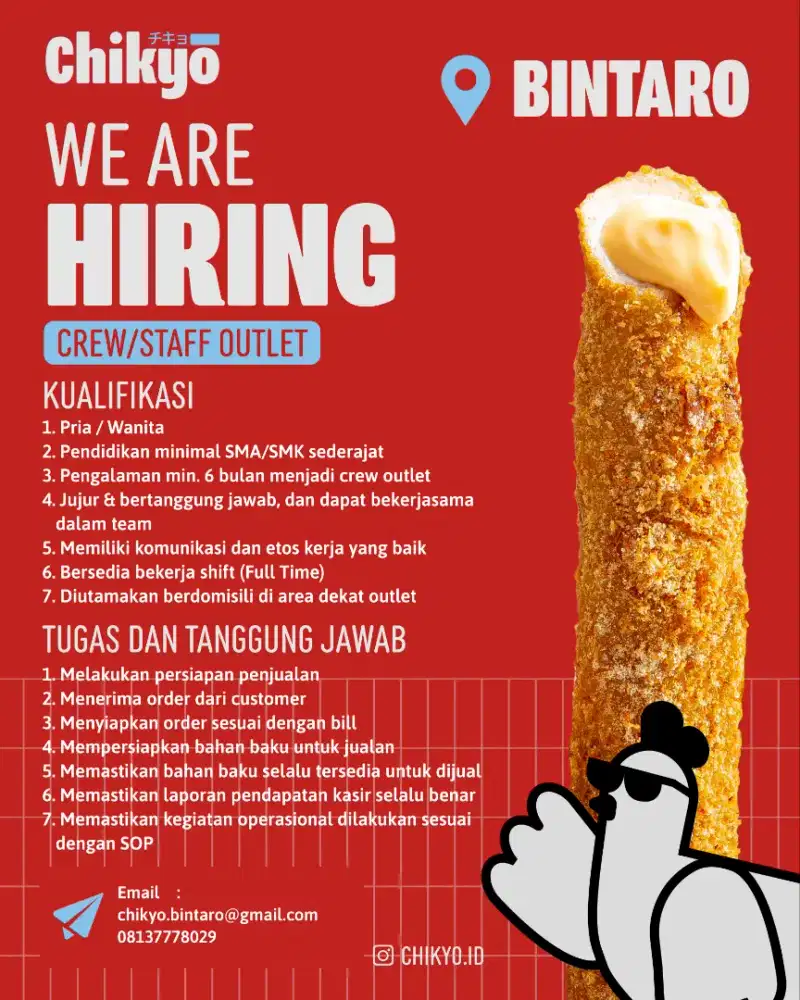 Crew Outlet CHIKYO BINTARO