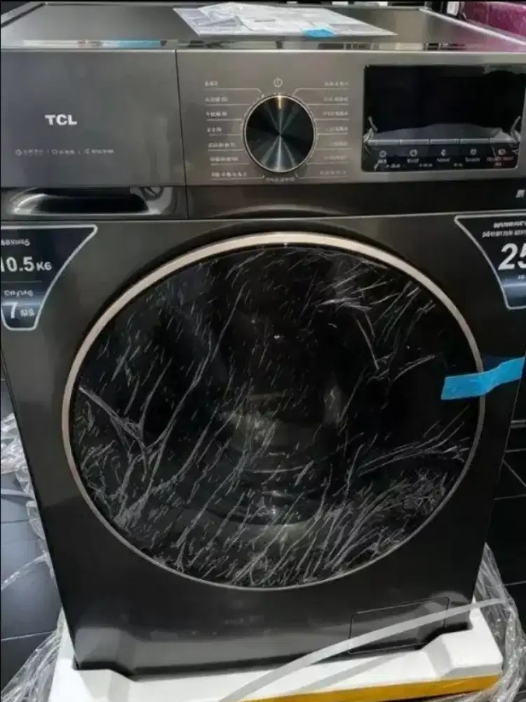 TCL Mesin Cuci Front Loading Washer Dryer 10.5 kg -
