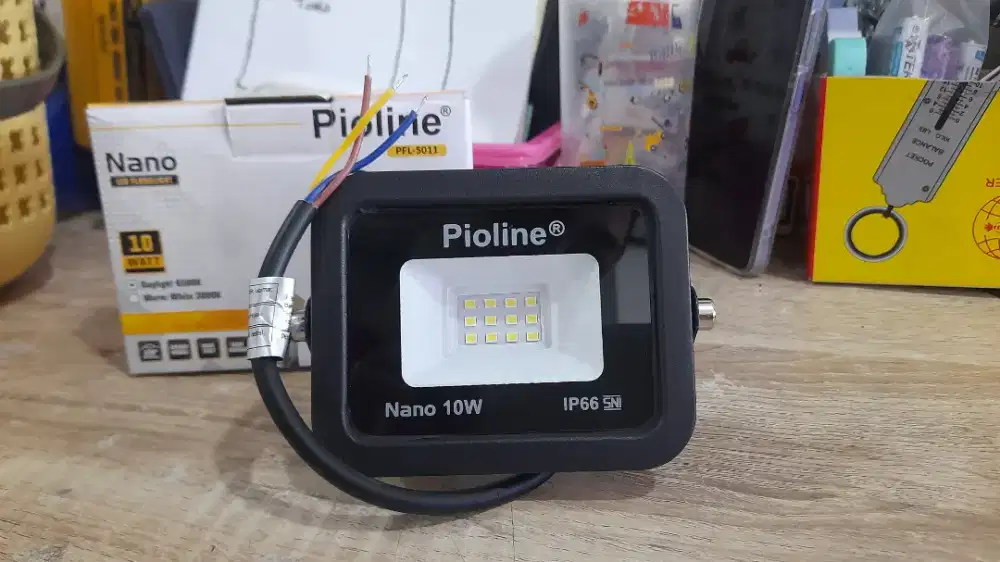 Lampu Sorot LED Pioline Nano 10 Watt –Hemat Energi & Anti Air IP66