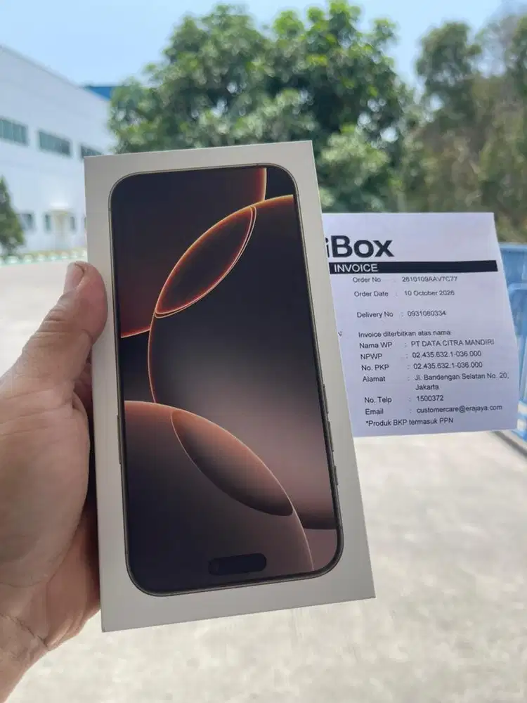Iphone 16 Promax 512gb Dessert titanium New Ibox
