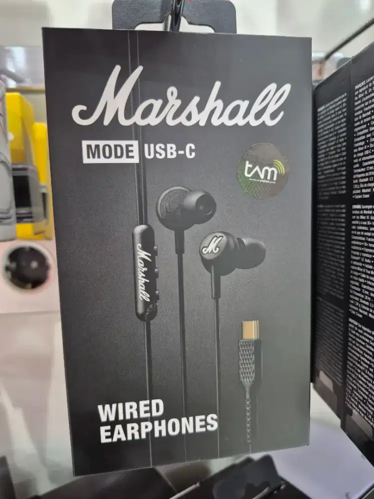 Marshall Wired Earphones mode USB-C