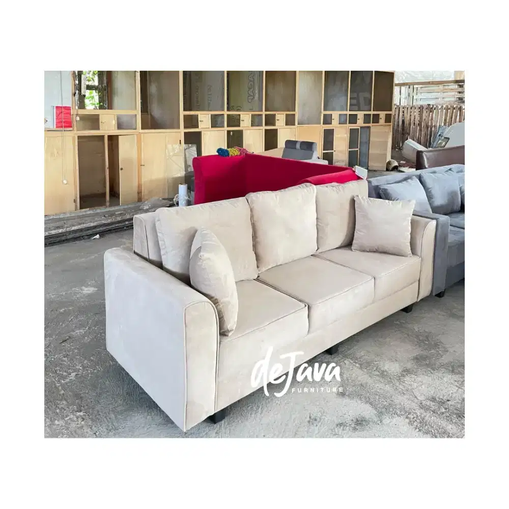 Sofa single 3 seater, free antar jogja