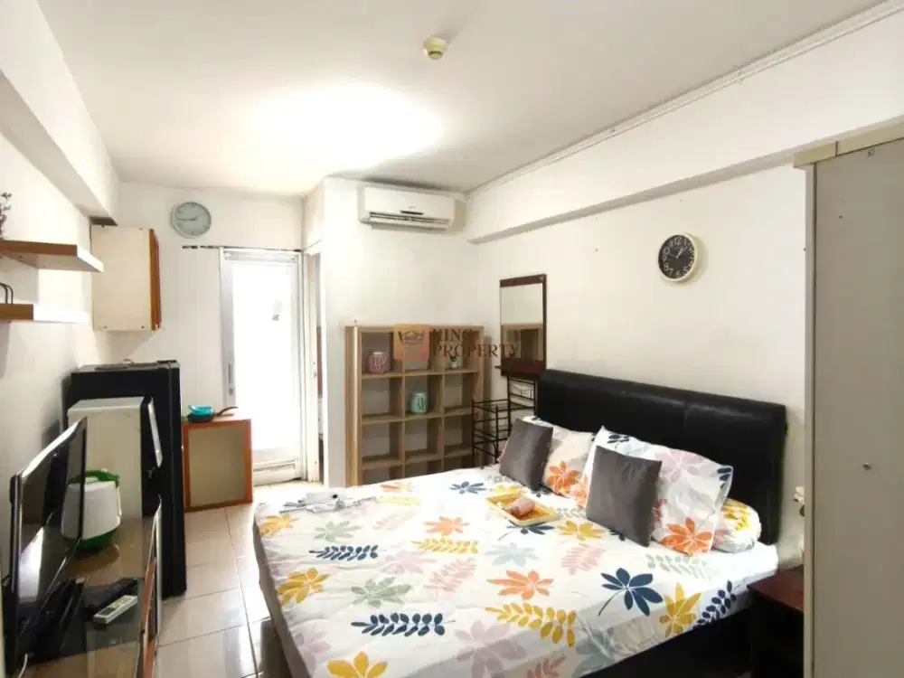 Studio 21M2 Apartemen Green Bay Pluit Greenbay Full Furnished, Akses Langsung Mall Baywalk
