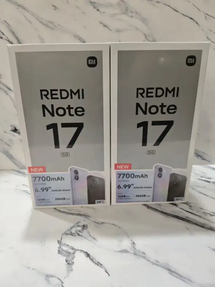 New Redmi Note 17 5G 8+8/256