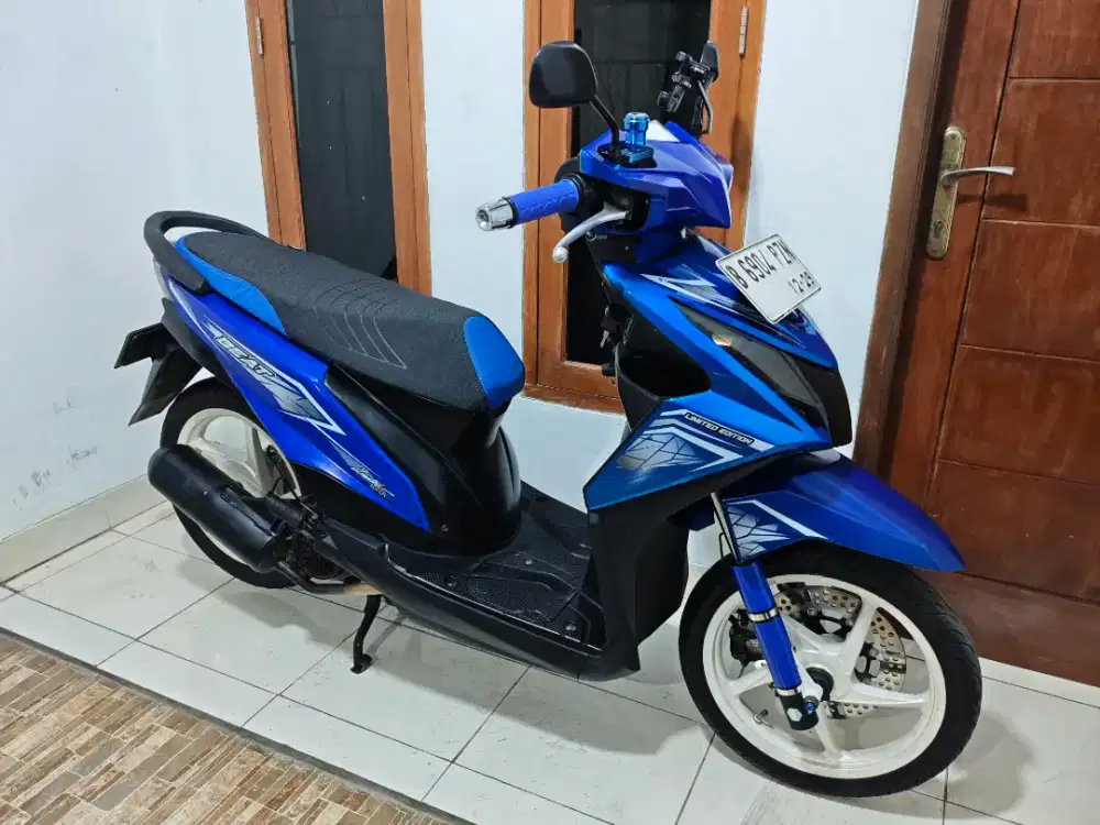 Honda Beat FI 110 Th 2014 Mulus Sehat Terawat Pajak Hidup