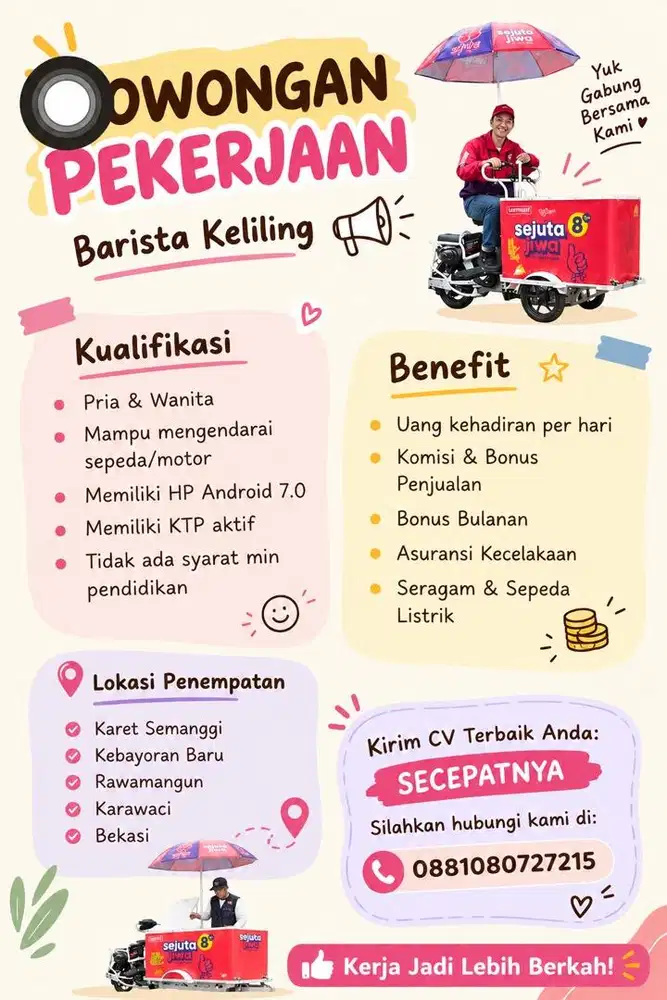 Barista Keliling Sejuta Jiwa