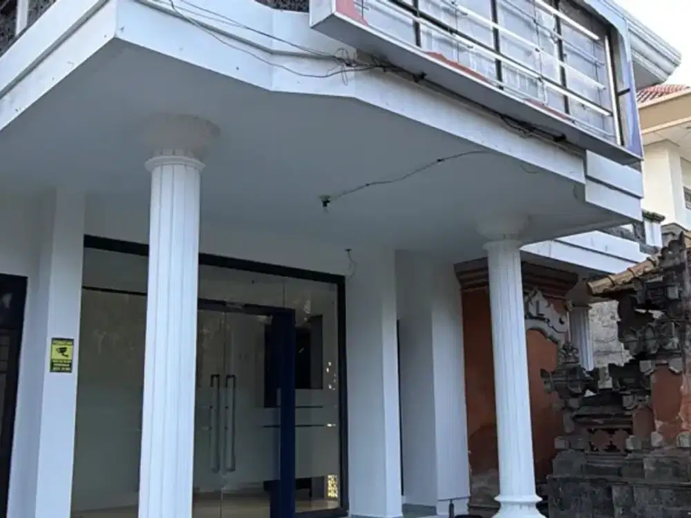 Rumah 2 Lantai Cocok Untuk Kantor di Area Renon