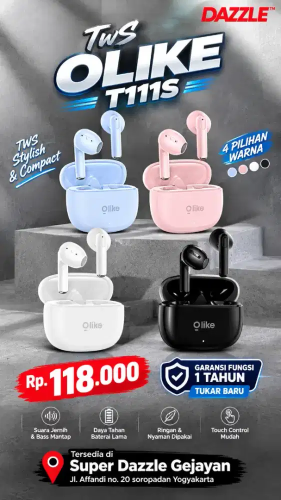Tws bluetooth OLIKE T111S