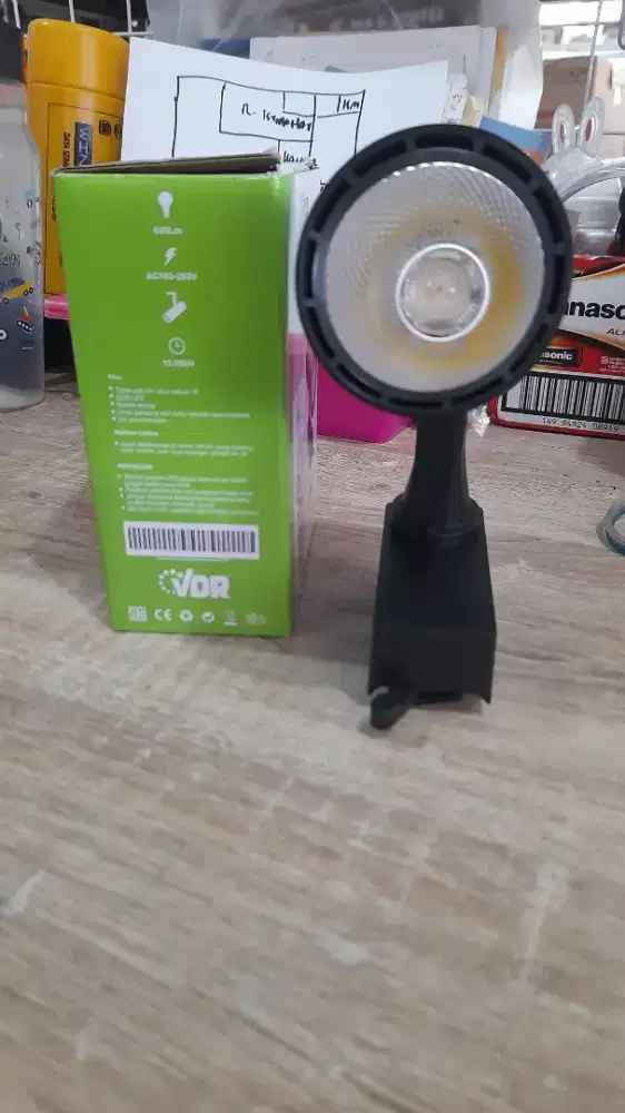 Lampu Sorot Rel LED Track Light VDR 9 watt