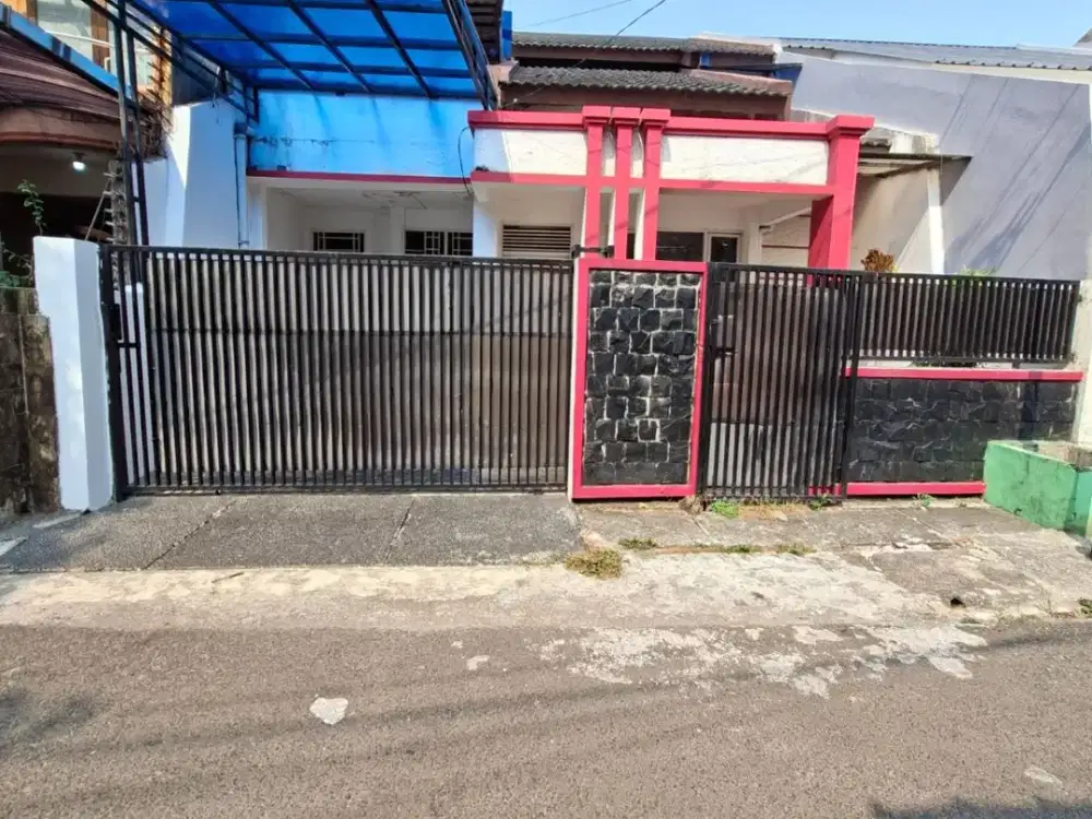 RUMAH PONDOK KELAPA LUAS 150 AKSES 2 MOBIL HARGA HANYA 1,7 M TERMURAH DI KELAS NYA 417