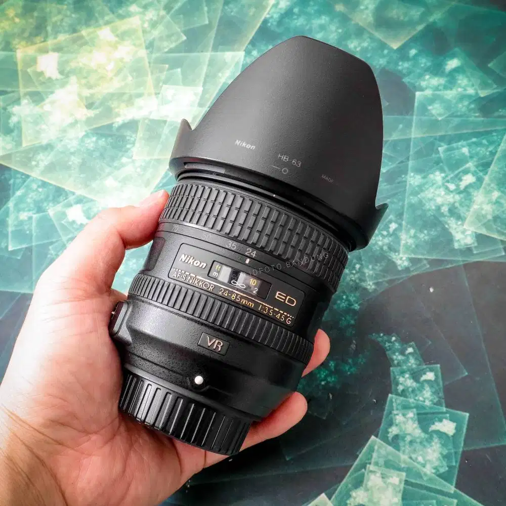 Nikon AF-S 24-85mm F3.5-4.5 G ED Nikkor. Used. bisa fullframe. AFS
