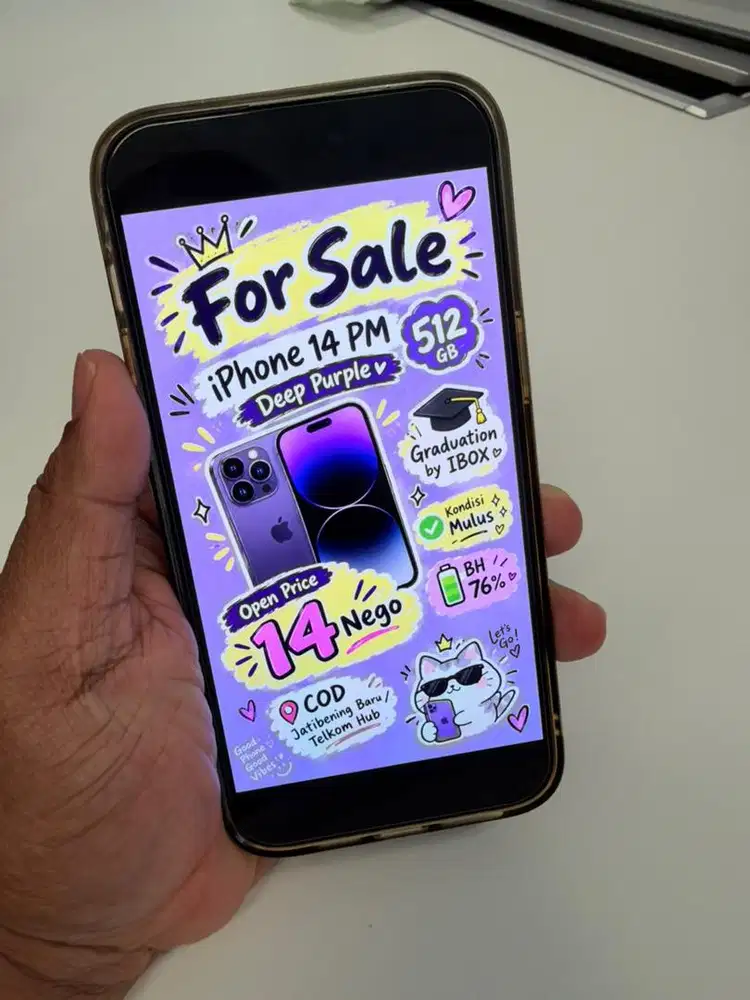 Iphone 14 Promax 512
