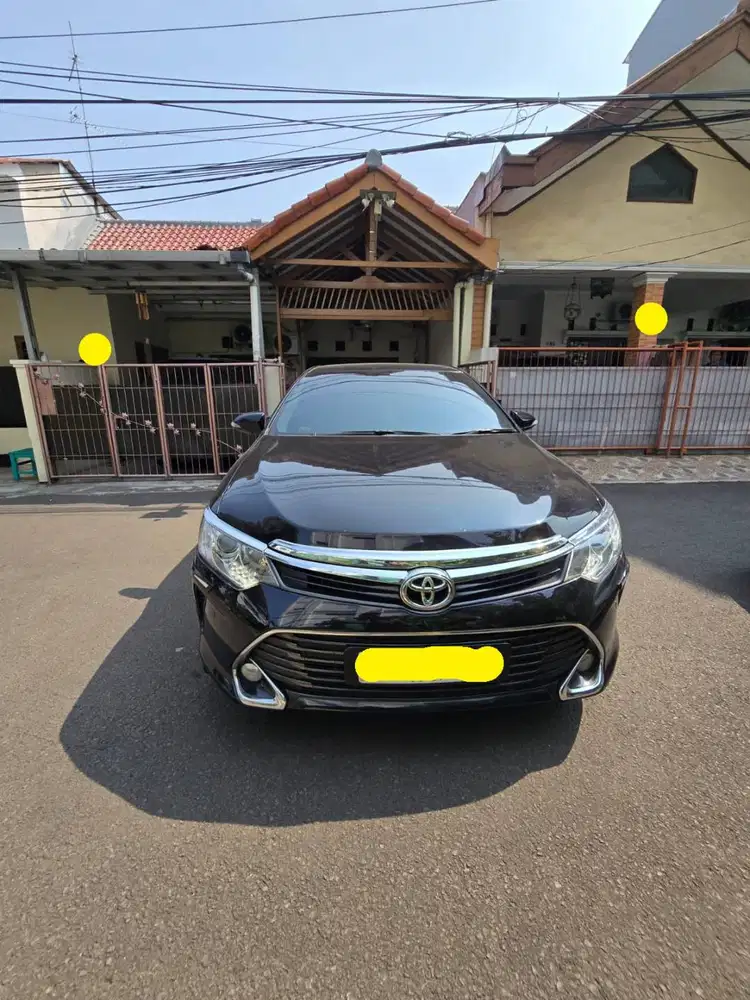 Jual Toyota Camry Tipe V Tahun 2017 Hitam - dokumen lengkap