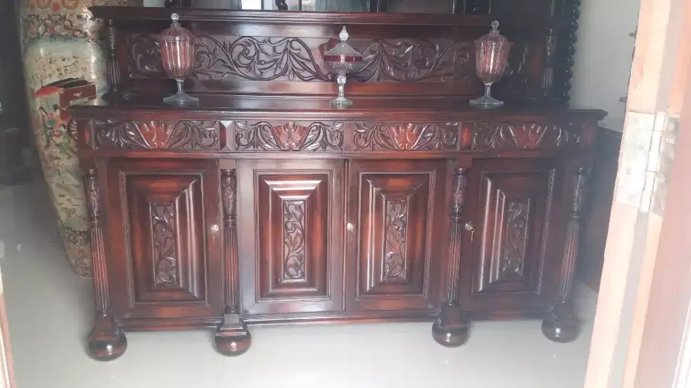 Lemari nakas ABC VANDERVOR 2 meter antik jaman blando