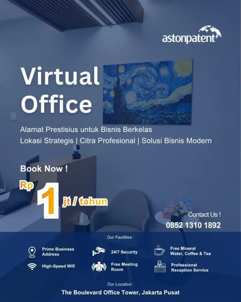Jasa Penyedia Layanan Virtual Office, Service Office & Alamat Bisnis