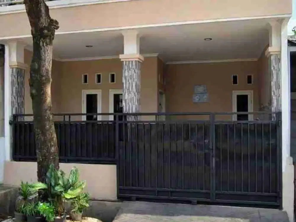 RUMAH 2 LANTAI PERUMAHAN RENI JAYA PAMULANG TANGERANG SELATAN SHM BANGUNAN RAPI SIAP HUNI