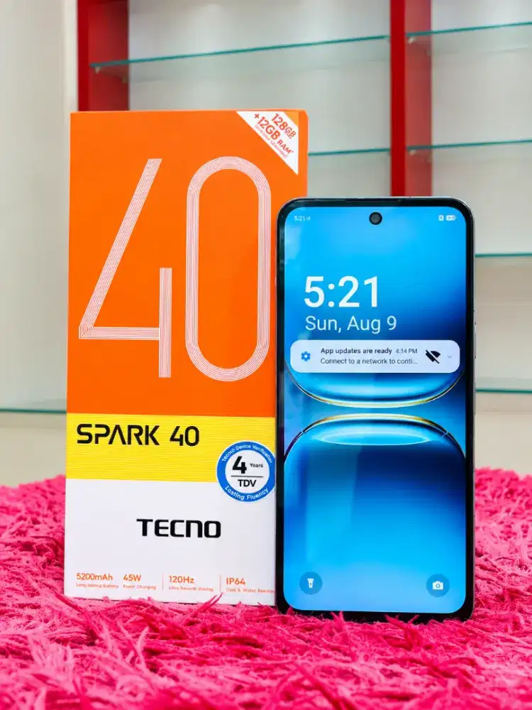Tecno Spark 40 Fullset 6+6/128 GB