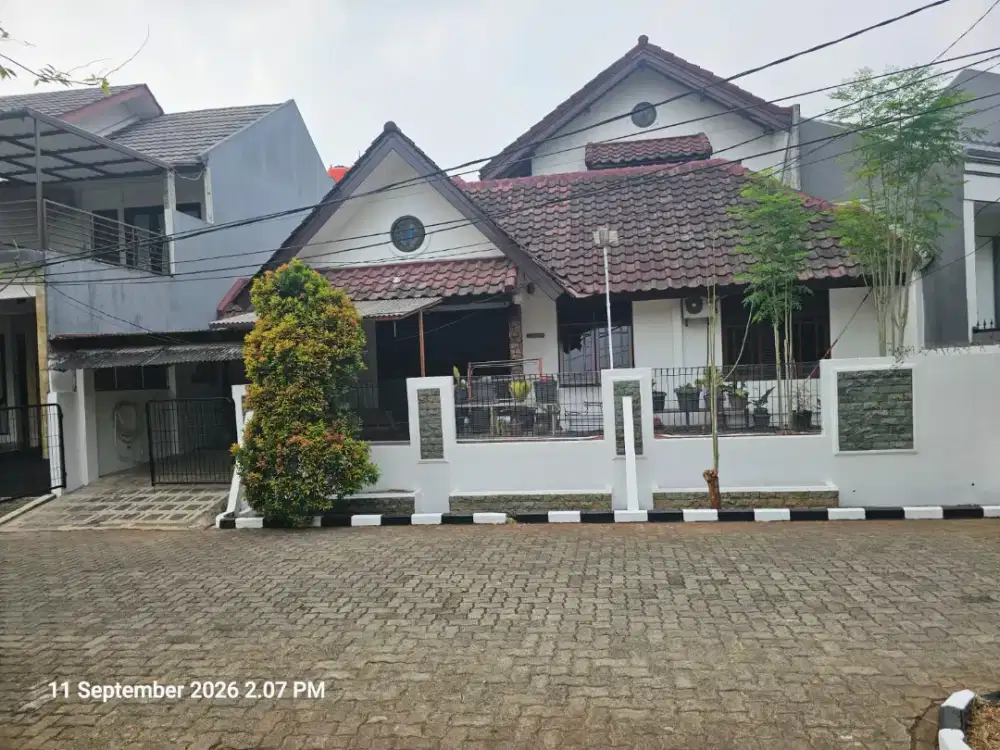 Dijual rumah di Villa Gunung Lestari Ciputat 2.2M/nego sudah SHM