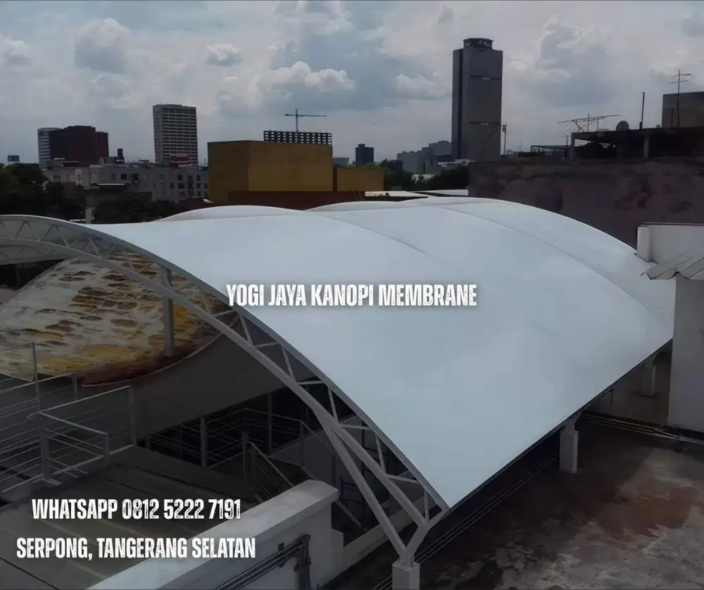 Jasa Kanopi Membrane Minimalis Langsung Booking