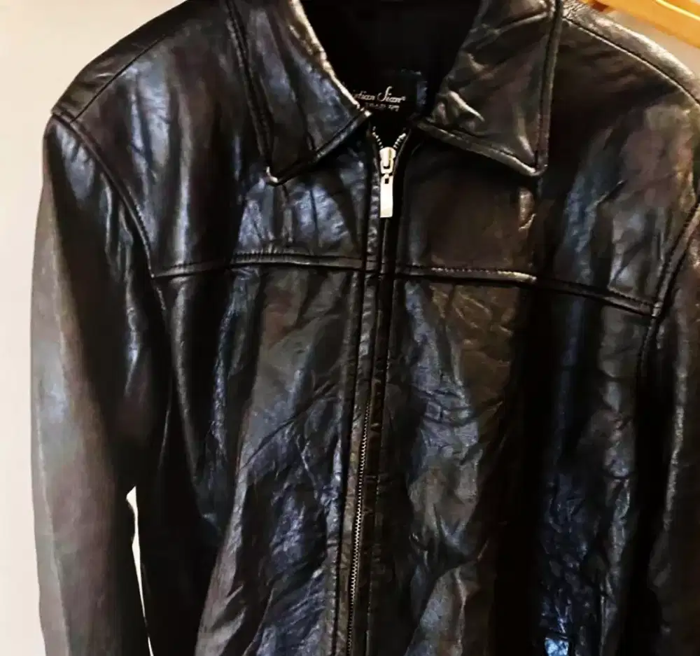 Jaket kulit leather