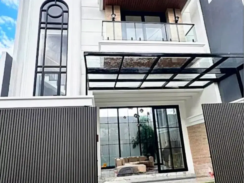 Dijual Villa Modern Mewah Furnish di pesanggrahan View Bagus