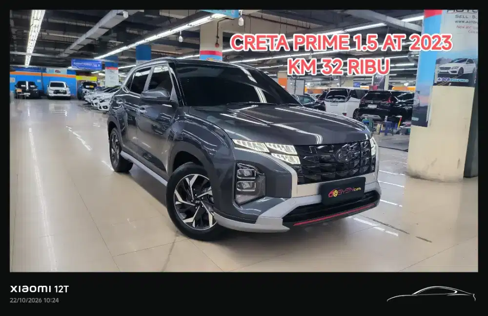 km 32 ribu HYUNDAI CRETA PRIME 1.5 AT 2023 KONDISI ISTIMEWA
