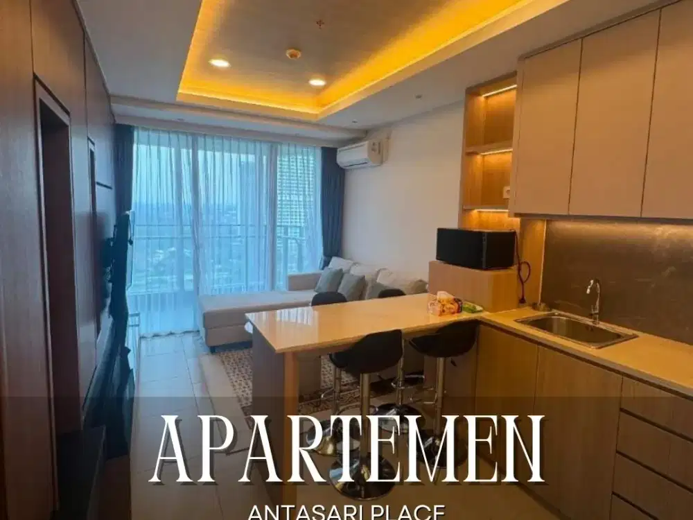 DIJUAL CEPAT APARTEMEN ANTASARI PLACE 2BR FURNISHED DI JAKARTA SELATAN