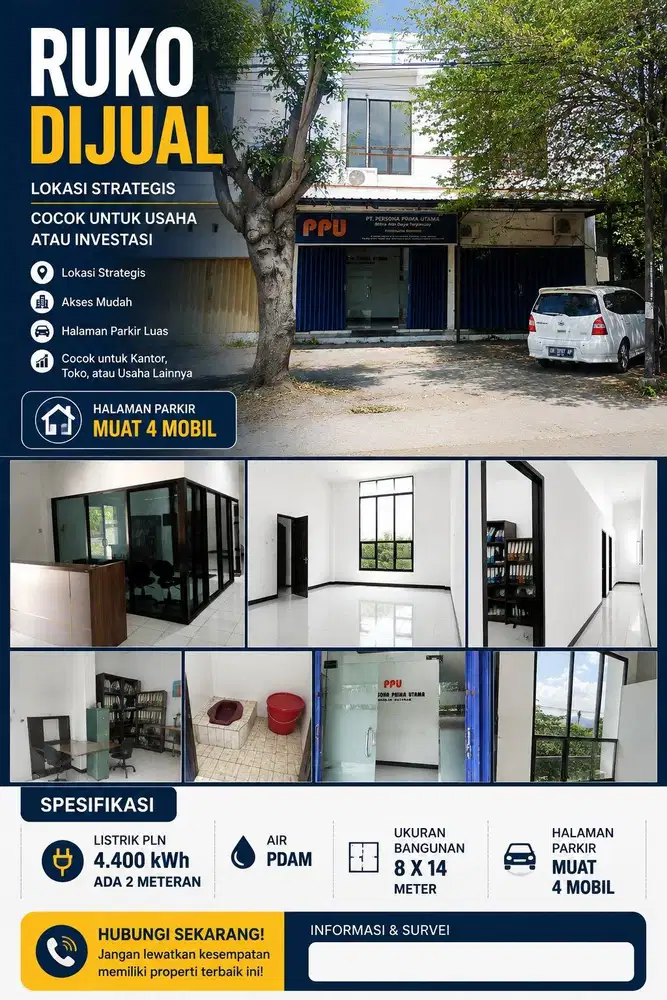 2 Unit Ruko Dijual Tanpa Perantara