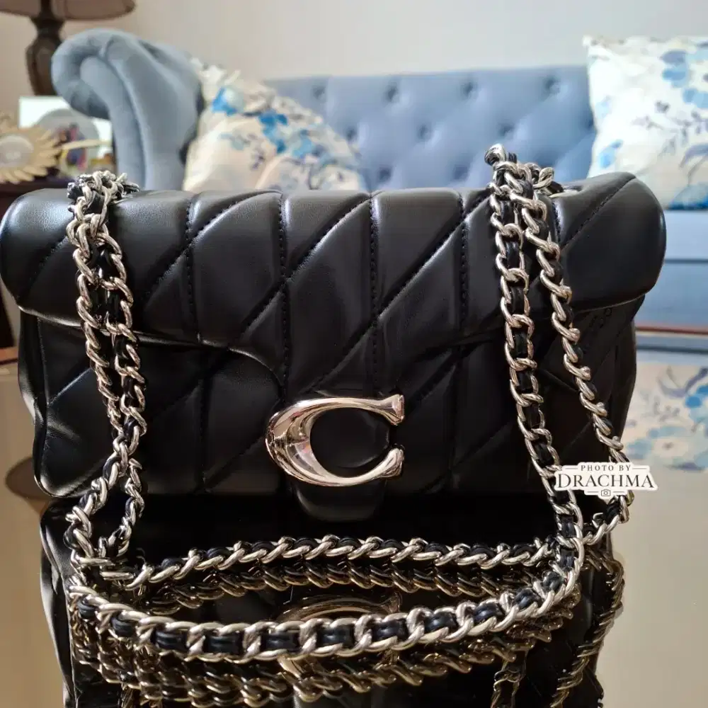 COACH TABBY SIZE 26 SILVER HW