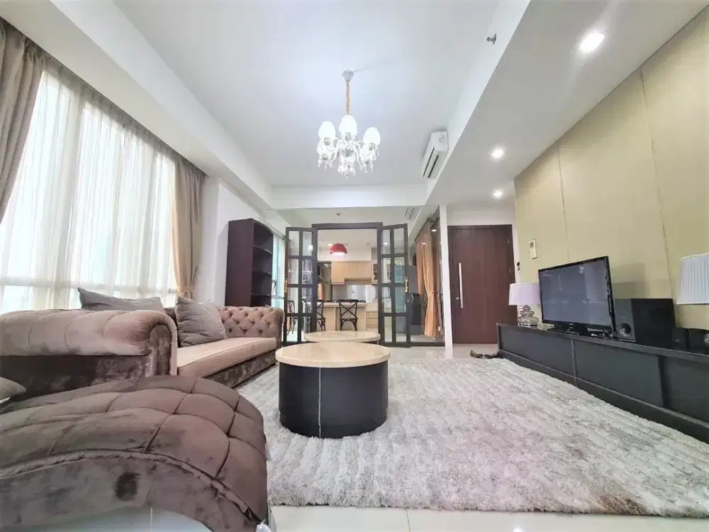 Disewakan Apartemen Kemang Village Residence Tipe 3 Bedroom Full Furnished