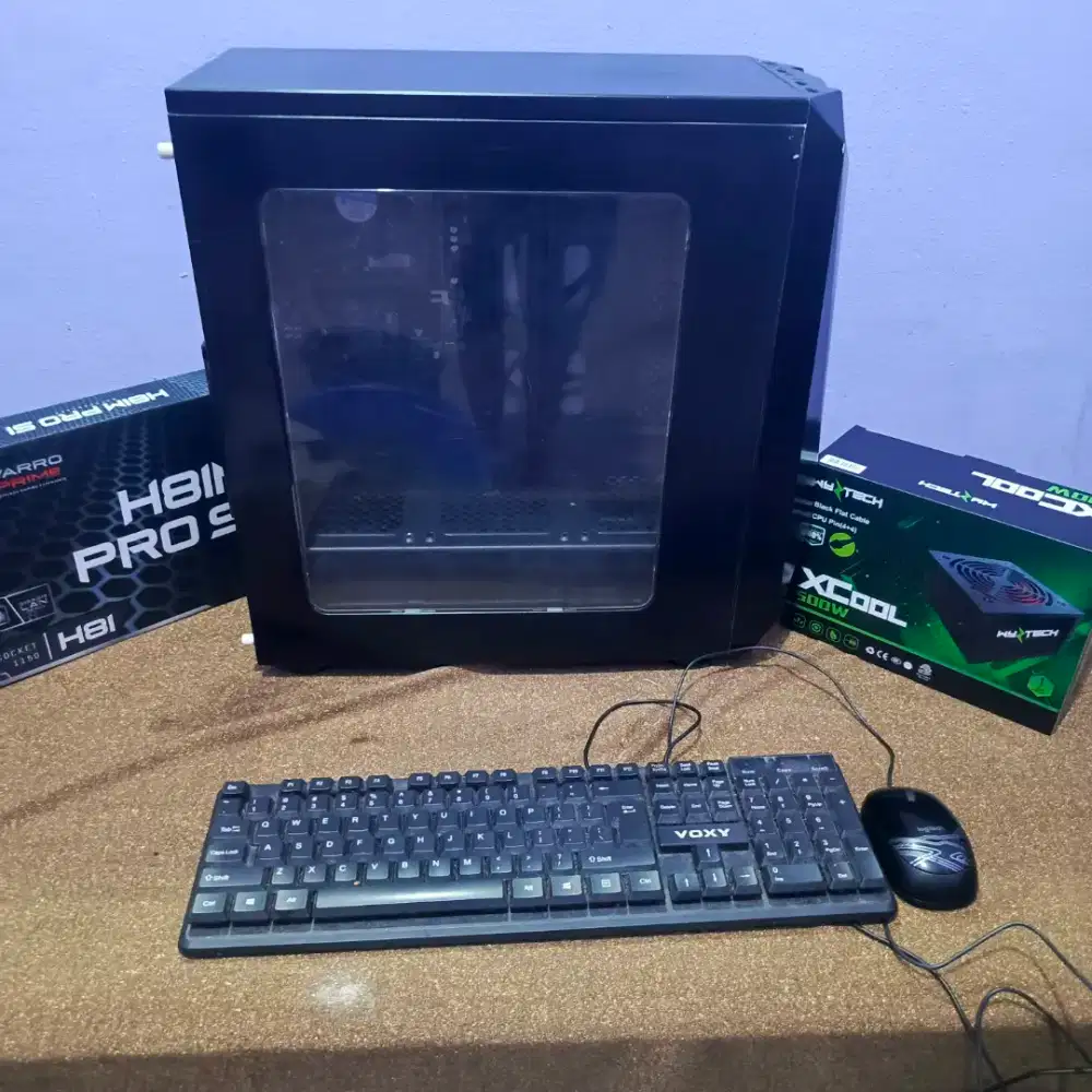 PC intel i5 gen 4, 512gb ssd, Ram 8gb