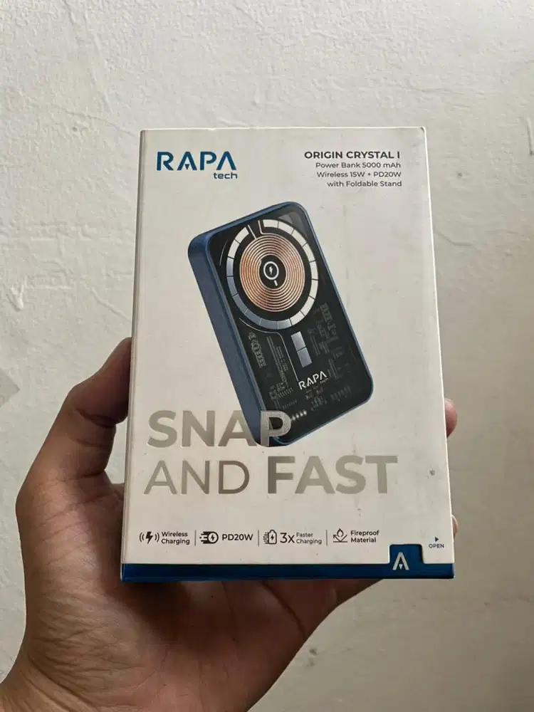 Powerbank rapatech 5000 mAh wireless  iPhone android