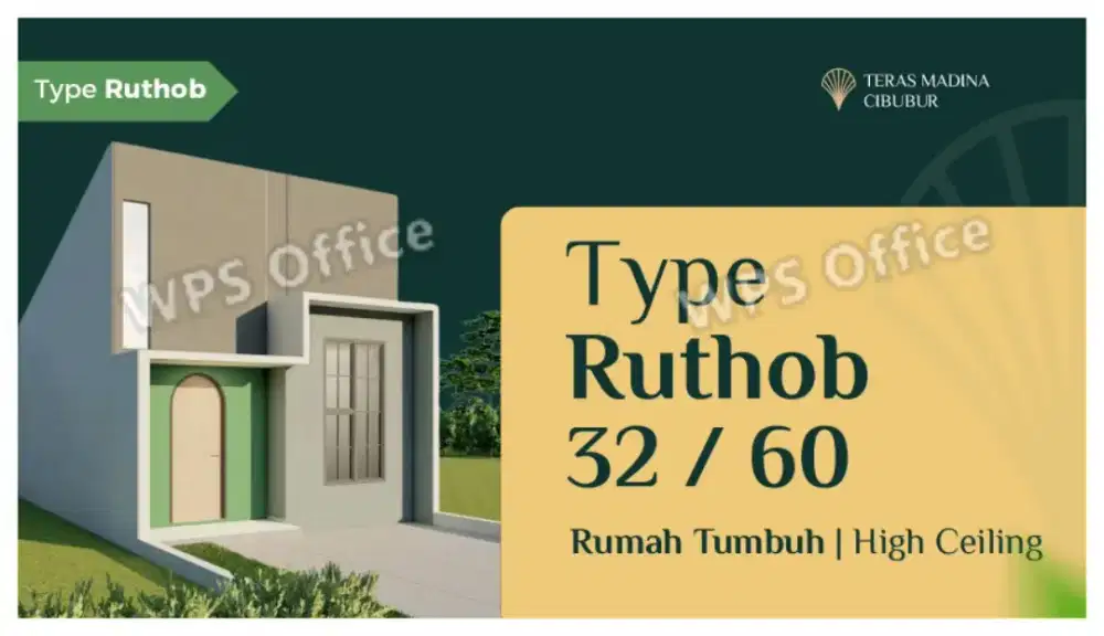 Rumah 500 Jutaan Cibubur, 3Km ke Tol Narogong
