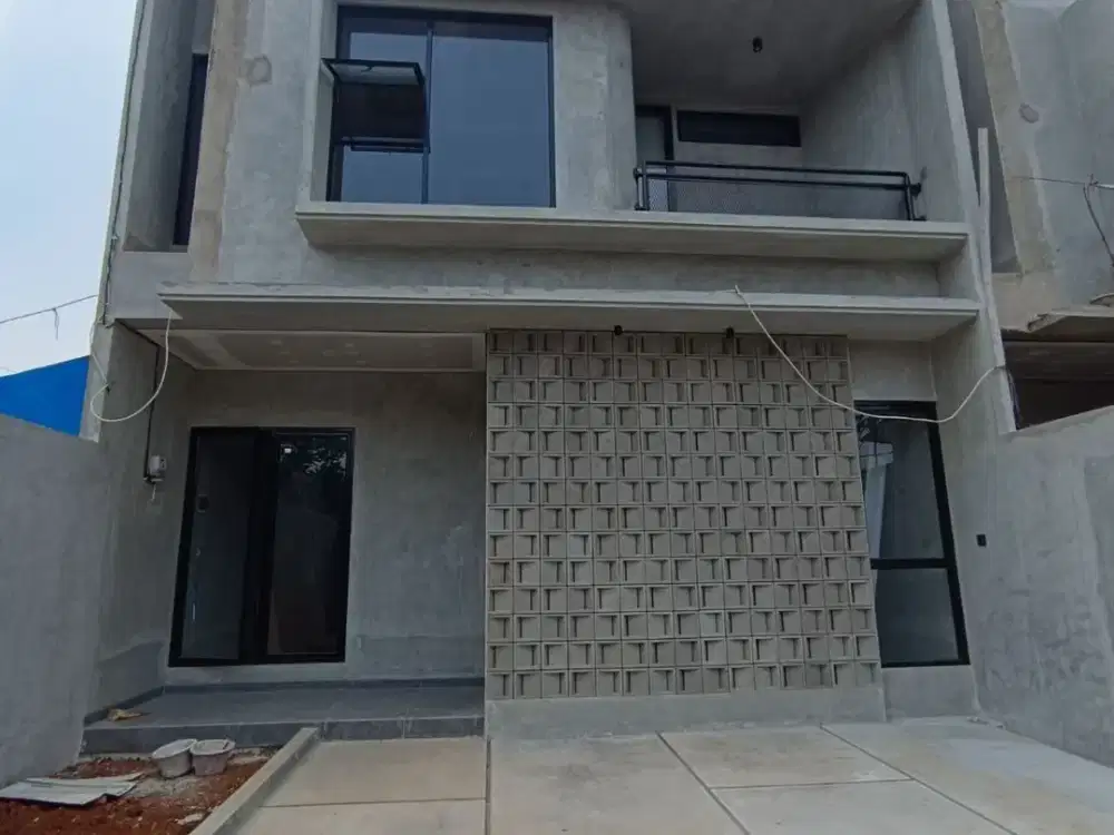 RUMAH BARU JATIBENING LUAS 95 M HARGA DI 1,7 M DEKAT DENGAN STASIUN LRT S750B
