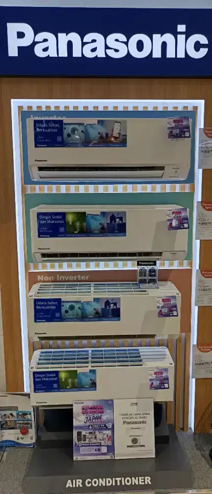 AC PANASONIC 0,5 PK - 2,5 PK