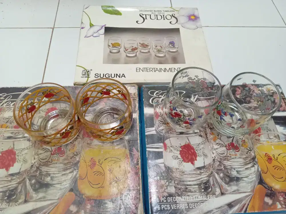 Jual gelas jadul
