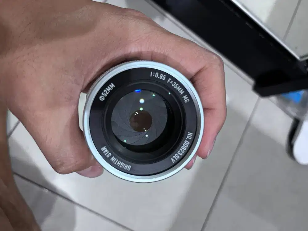 Jual Lensa Brightin Star 35mm F0.95 APS-C Manual Fixed Focus For Fuji