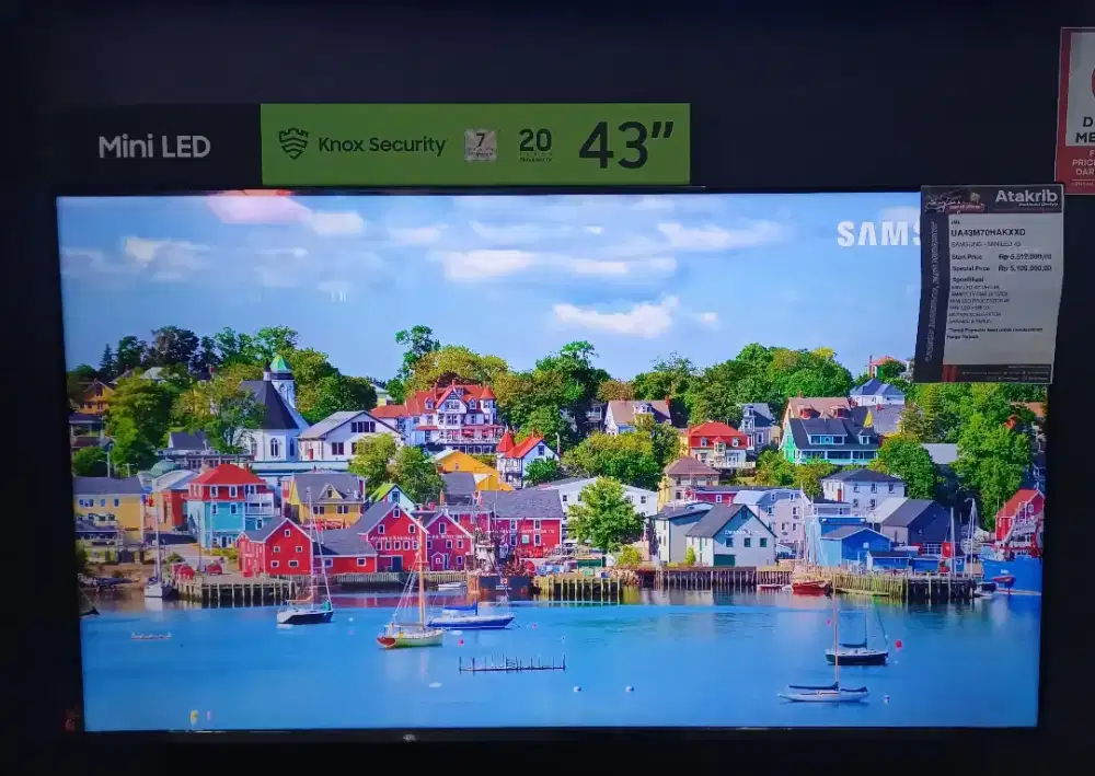 SAMSUNG TV MINILED 43IN PROMO KREDIT TANPA DP