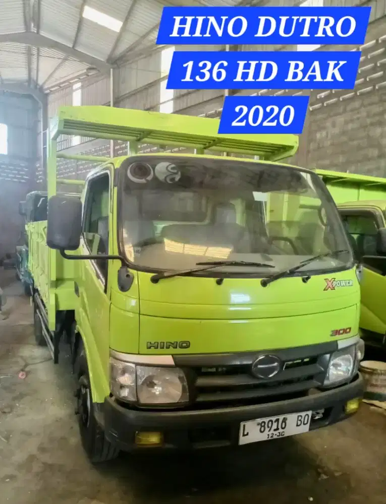 Hino Dutro 136HD Bak drop side 2020