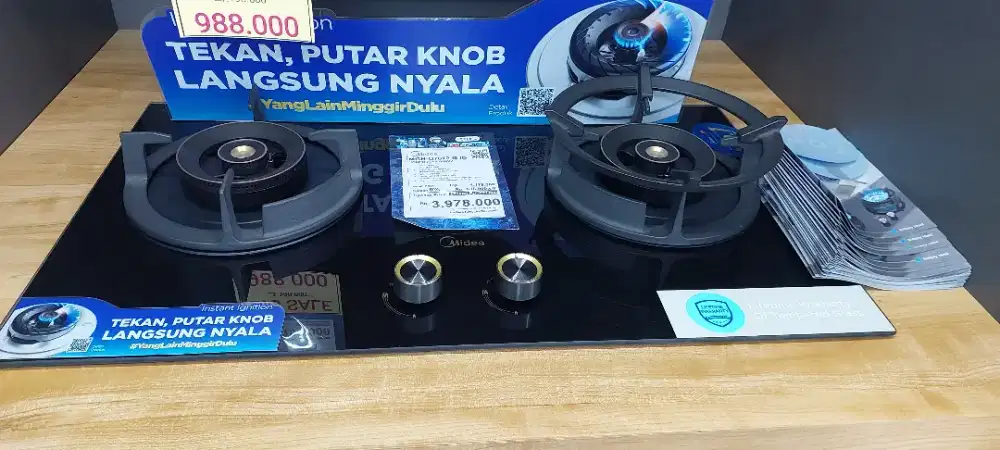 Kompor Tanam Midea Cicil Tanpa DP Langsung ACC