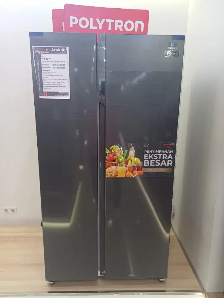 KULKAS POLYTRON SIDE BY SIDE PROMO TANPA DP