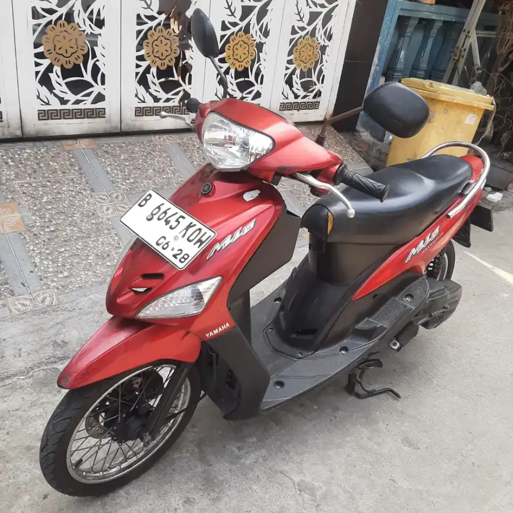Yamaha Mio 5TL 2008 ss lengkap mesin bagus pjk hidup Kilometer 16 Ribu