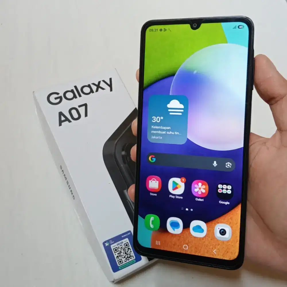 Samsung Galaxy A07 fulset