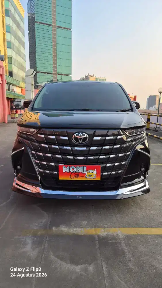 TOYOTA ALPHARD G 2.5 ATPM AT 2021 HITAM